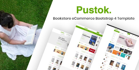Pustok v1.0.4 - Book Store HTML Template