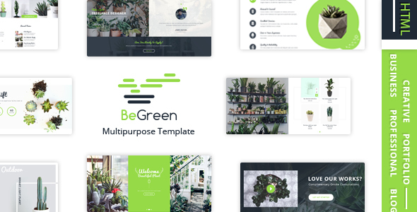 BeGreen - Multi-Purpose Template for Planter