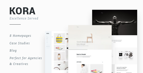 Kora v1.1 - Portfolio Template for Agency & Freelancers