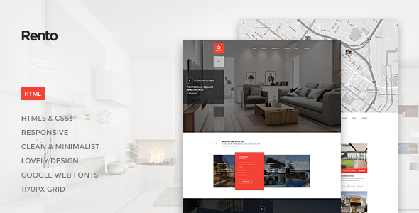 Rento - Real Estate HTML Theme