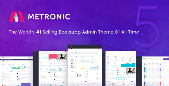 Metronic v5.2 - Responsive Admin Dashboard Template