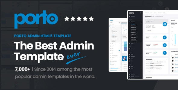 Porto Admin v4.3.0 - Responsive HTML5 Template