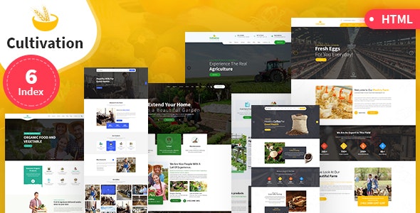 Cultivation Multipurpose Responsive HTML Template v1.0