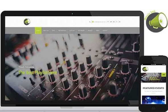 Music Box – Creativemarket Full Responsive Theme