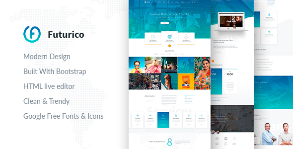 Futurico - Multipurpose HTML Template