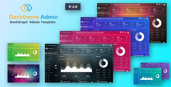 Dashtreme v2.0 - Multipurpose Bootstrap4 Admin Template