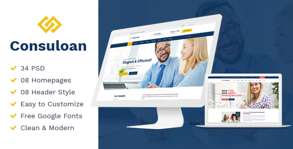 Consuloan - Multipurpose Consulting HTML Template