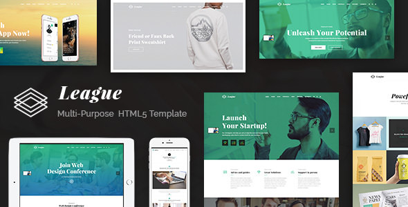 League - Multi-purpose Business HTML Template