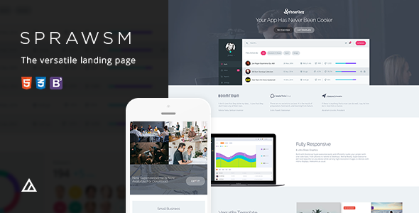 Superawesome v2.5 - Retina Bootstrap 3 App Landing Page