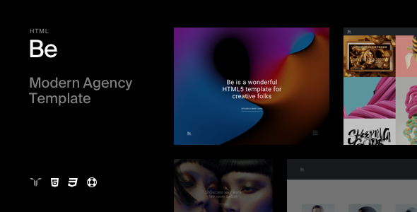 Be v1.1 - Responsive HTML5 Agency Template