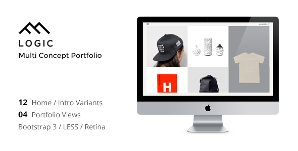 LOGIC - Minimal Multi-Concept Portfolio Template