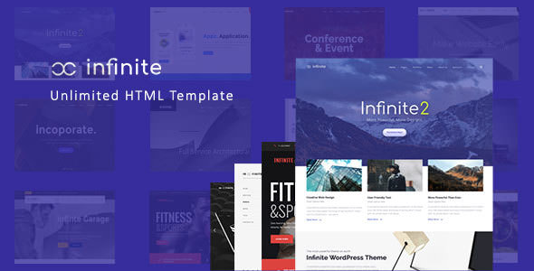 Infinite v2.0 - Responsive Multi-Purpose HTML Template