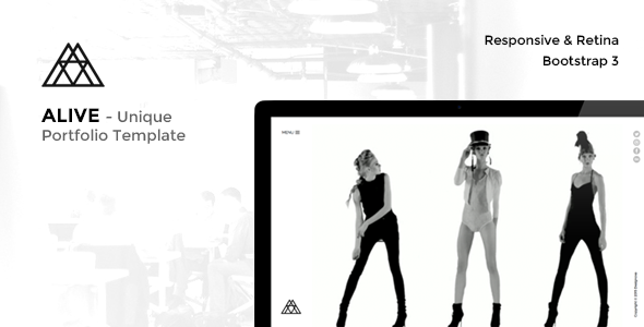 ALIVE - Portfolio for Creatives & Agency