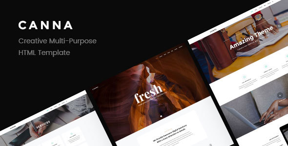 Canna - Creative Multi-Purpose HTML Template