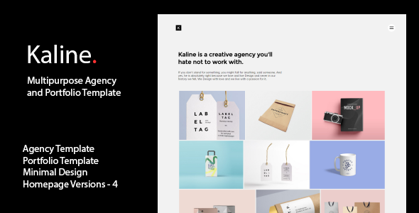 Kaline Multipurpose Agency Portfolio Template